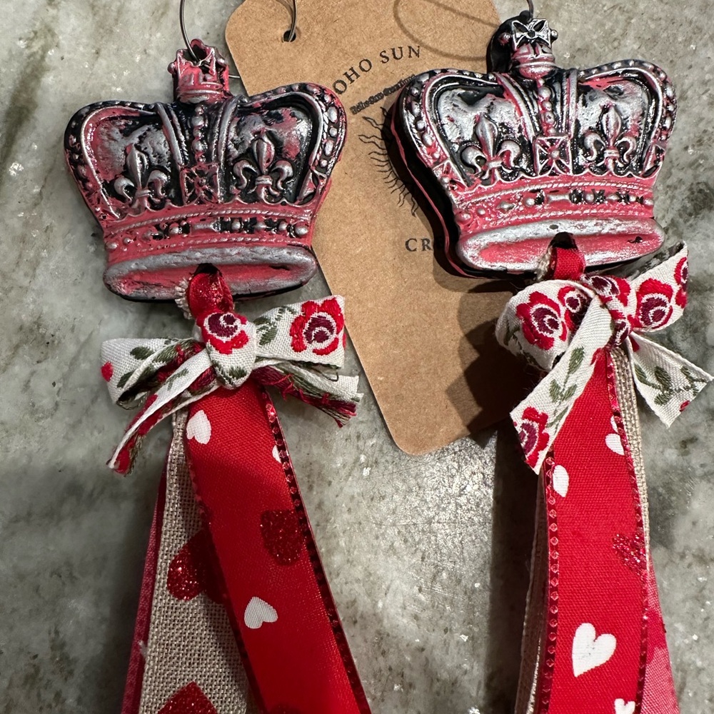 Wear Your Crown Earrings View 2